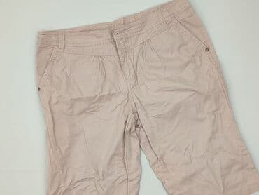 krótkie spodenki różowe: Spodnie 3/4 damskie, rozmiar L — 1