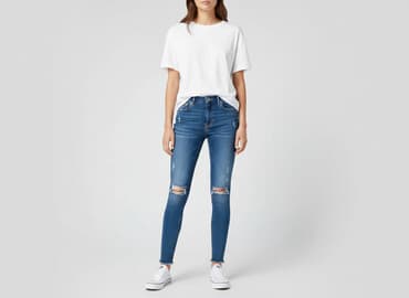 hm jeans damskie: H&M, Jeansy damskie, rozmiar S — 8