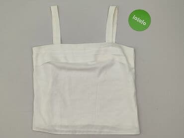 dluga biala koszula: Top damski, rozmiar M — 2