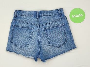 krótkie spodenki w panterke: Denim, Szorty damskie, rozmiar XS — 3