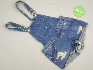 woskowane legginsy z wysokim stanem zara: Denim Co, Ogrodniczki damskie, rozmiar S — 2