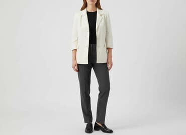 koszulka pod marynarkę damska: Marynarka damska, rozmiar M — 5