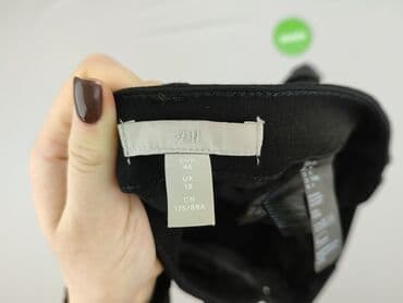 grube rajstopy h m: H&M, Spodnie materiałowe damskie, rozmiar 3XL — 4