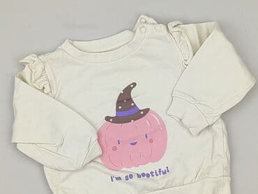 pajacyk niemowlęcy 5 10 15: Bluza, Fox&Bunny, 6-9 miesięcy, stan - Idealny — 1
