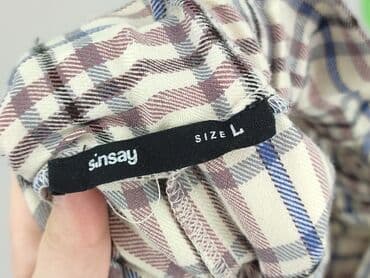 krótkie spodenki w kratę damskie: Szorty damskie, rozmiar L — 4