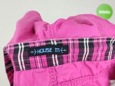 krótkie spodenki różowe: House, Szorty damskie, rozmiar M — 4