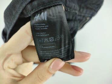 h m trampki czarne: H&M, Jeansy damskie, rozmiar L — 5