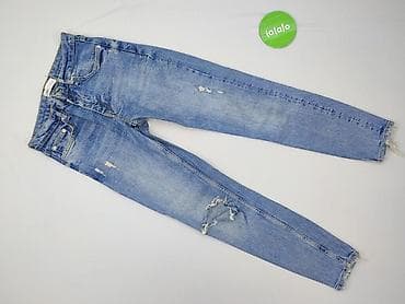 markowe jeansy: Zara, Jeansy damskie, rozmiar S — 2