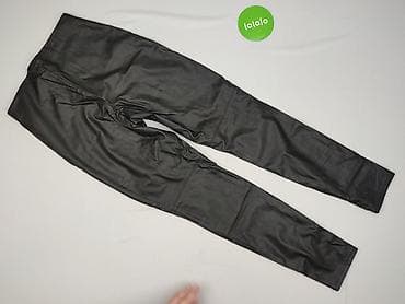 damskie dresy: H&M Divided, Legginsy Ze skóry ekologicznej damskie, rozmiar S — 3