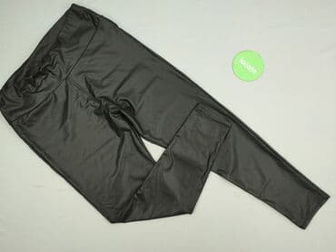 spódnice z eko skóry allegro: Legginsy Ze skóry ekologicznej damskie, rozmiar 5XL — 2