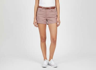 krótkie spodenki z wysokim stanem gdzie kupić: Aeropostale, Szorty damskie, rozmiar S — 1