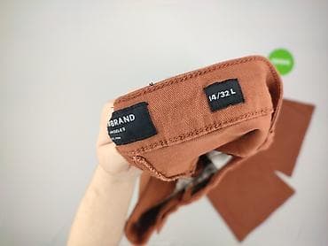 lucky label: Lucky Brand, Spodnie materiałowe damskie, rozmiar L — 4