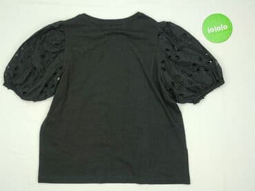czarne bluzki plus size: Sinsay, Bluzka damska, rozmiar S — 3