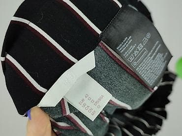 spodnie balloon pull and bear: H&M, Spodnie materiałowe damskie, rozmiar XL — 4