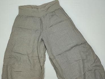 unisono spodnie lniane: Unisono, Spodnie materiałowe damskie, rozmiar XL — 1