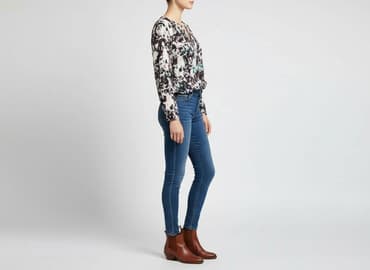 bluzki z printem: Bluzka damska, rozmiar S — 5