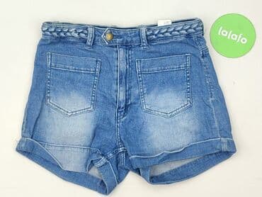 moda męska krótkie spodenki: H&M, Szorty damskie, rozmiar M — 2