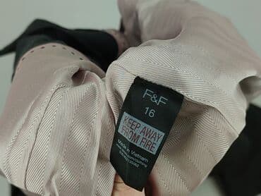 marynarka w kratę damska zara: F&F, Marynarka damska, rozmiar 3XL — 4