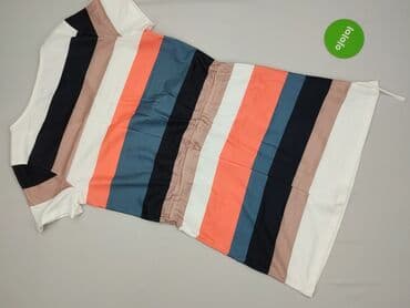 sukienka w kolorowe paski: Sukienka damska, rozmiar M — 4