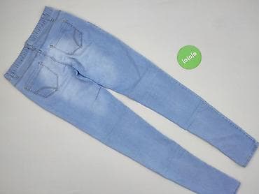 biale trampki ck: Jeansy damskie, rozmiar S — 3