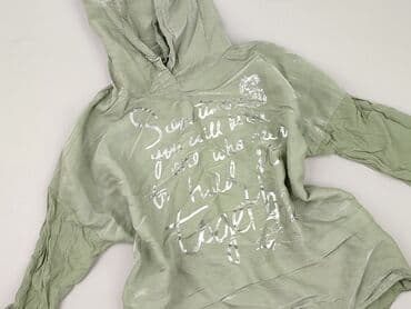 bluzka z krotkim rekawem z kapturem: Bluzka damska, rozmiar One size — 2