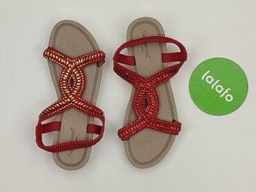 czerwone sandaly ccc: Sandały damskie, rozmiar 37 — 3