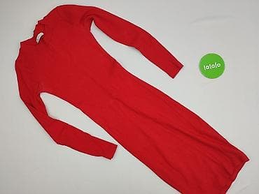 czerwona sukienka pull: Rue Paris, Sukienka damska, rozmiar S — 2