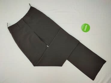 Women's Clothing: Material trousers for women, size M (EU 38) — 2