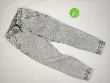 spodnie dresowe 116: Spodnie jeansowe, 14 lat, 164, stan - Idealny — 2