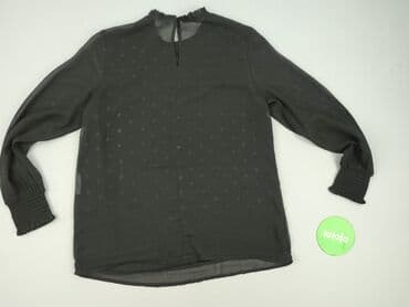 satynowe bluzki czarne: Bluzka damska, rozmiar L — 3