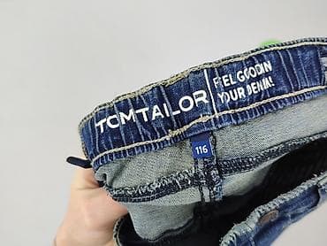 bluzki top: Spodnie jeansowe, Tom Tailor, 5-6 lat, 116, stan - Idealny — 4