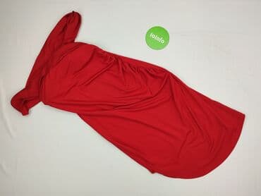 czerwone długie sukienki: Sukienka damska, rozmiar L — 2