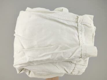 białe cargo bershka: Spodnie cargo damskie, rozmiar L — 5