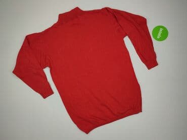 reserved czerwony sweter: Golf damski, rozmiar L — 3