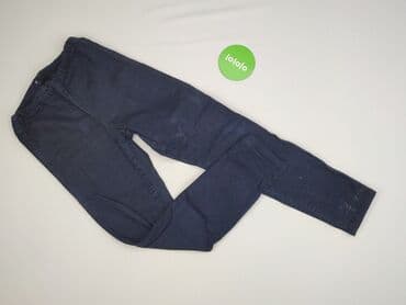 jeansy z wiazanymi nogawkami: Leggings, Jeansy damskie, rozmiar S — 2