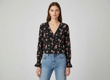 sinsay bluzka w panterke: Sinsay, Bluzka damska, rozmiar XS — 6