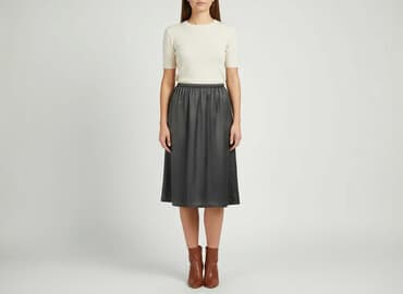 spódniczka welurowa: Vila, Spódnica damska, rozmiar S — 8