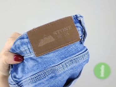 jeansy z haftami: Denim, Jeansy damskie, rozmiar S — 4