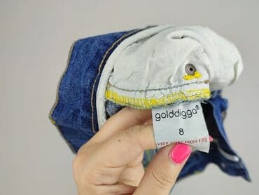 cargo jeans baggy: Golddigga, Jeansy damskie, rozmiar S — 5