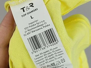 bluzki limonka: Tom Rose, Top damski, rozmiar L — 5