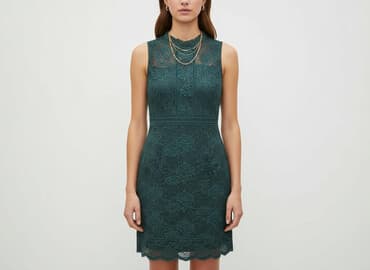 reserved sukienka butelkowa zieleń: Topshop, Sukienka damska, rozmiar M — 7