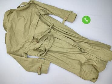 massimo dutti kurtki zimowe: Płaszcz/trencz męski w kolorze beżowo‑oliwkowym. - Klasyczny krój — 3