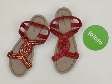 czerwone sandaly ccc: Sandały damskie, rozmiar 37 — 2