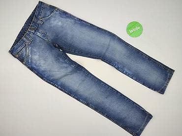 jeansy balloon: Denim, Jeansy damskie, rozmiar M — 4