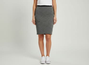 plisowane spódnice szara: Gina Tricot, Spódnica damska, rozmiar S — 6