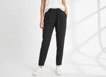 joggery damskie plus size: Primark, Material trousers for women, size L — 1