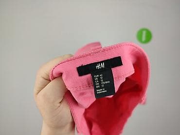 dzwony h: H&M, Spodnie materiałowe damskie, rozmiar XL — 4