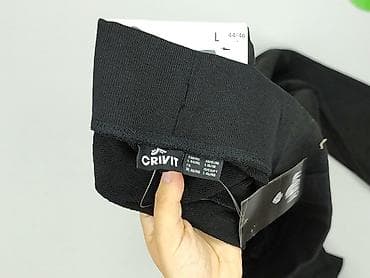 dresy biedronka: Crivit, Spodnie dresowe damskie, rozmiar L — 6