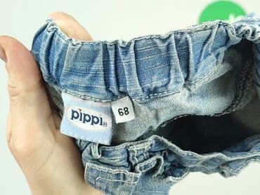 shein hello kitty jeans: Denim pants, 3-6 months, condition - Good — 4