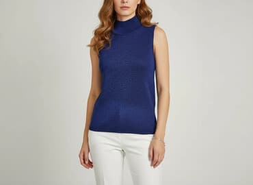 poliamid w swetrze: Golf damski, rozmiar S — 5